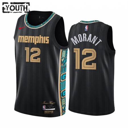 Maglia NBA Memphis Grizzlies Ja Morant 12 2020-21 City Edition Swingman - Bambino